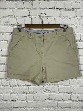 Southern Tide Caroline Khaki Chino Shorts Size 6